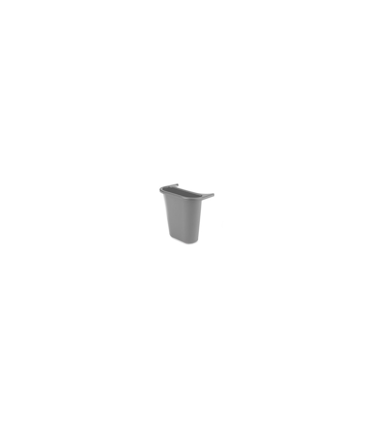 Rubbermaid FG295073GRAY Final Sale: Wastebasket- Side Bin Fit 2956/57/2543-Gry, Price Per EA - FG295073GRAY -  - [unit price]