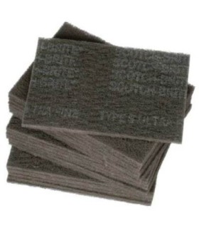 3M Canada SB Ultra Fine Hand Pad 9x6" 20/bx/3bx/cs - Gray [7448], Case: 60