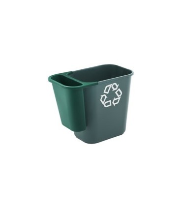 Rubbermaid FG295073GRN Final Sale: Wastebasket-Side Bin Fit 2956/57/2543-Grn, Price Per EA - FG295073GRN -  - [unit price]
