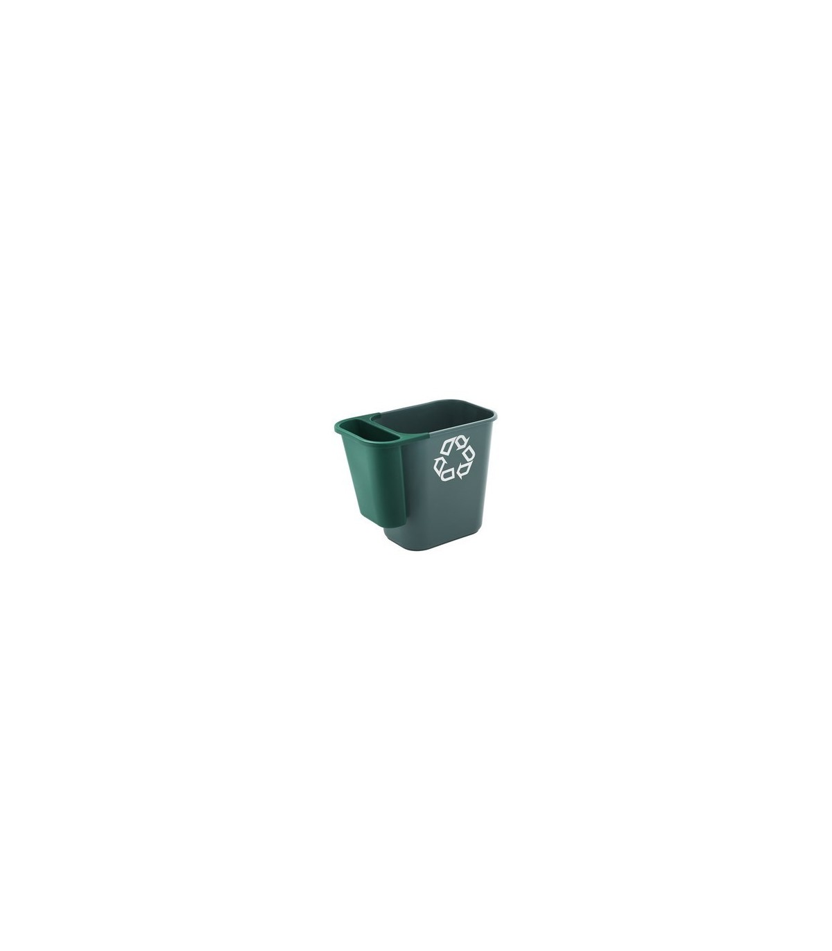 Rubbermaid FG295073GRN Final Sale: Wastebasket-Side Bin Fit 2956/57/2543-Grn, Price Per EA - FG295073GRN -  - [unit price]
