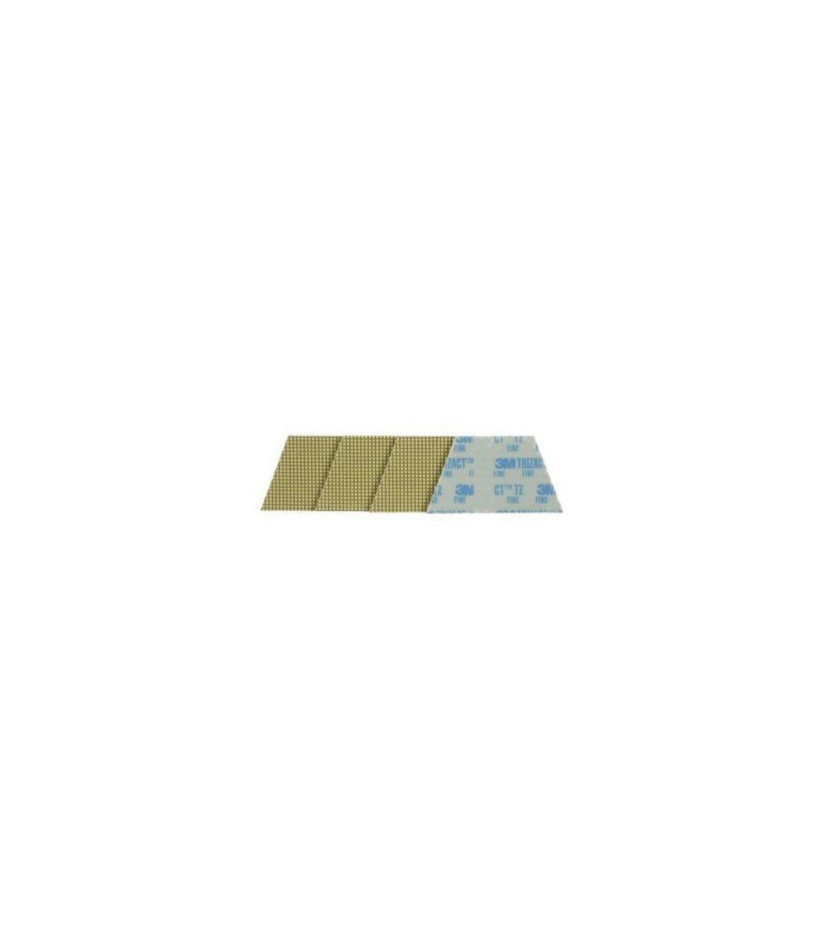 3M Canada Trizact Diamod Pad Blue 4/bx/4bx/cs[F-TRIZACT-BLUE-TZ], Case: 16
