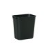 Rubbermaid FG295500BLA Wastebasket - Vanity 13 5/8qt - 12.9L - Black, Price Per EA - FG295500BLA -  - [unit price]