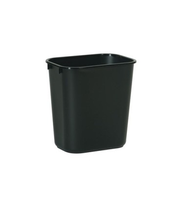 Rubbermaid FG295500BLA Wastebasket - Vanity 13 5/8qt - 12.9L - Black, Price Per EA - FG295500BLA -  - [unit price]