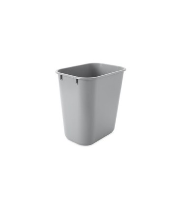 Rubbermaid FG295500GRAY Wastebasket - Vanity 13 5/8qt - 12.9L - Gray, Price Per EA - FG295500GRAY -  - [unit price]