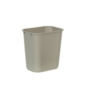 Rubbermaid FG295600BEIG Wastebasket - Vanity 28 1/8qt - 26.6L - Beige, Price Per EA - FG295600BEIG -  - [unit price]