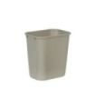 Rubbermaid FG295600BEIG Wastebasket - Vanity 28 1/8qt - 26.6L - Beige, Price Per EA