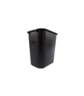 Rubbermaid FG295600BLA Wastebasket - Vanity 28 1/8qt - 26.6L - Black, Price Per EA - FG295600BLA -  - [unit price]