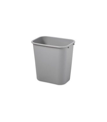 Rubbermaid FG295600GRAY Wastebasket - Vanity 28 1/8qt - 26.6L - Gray, Price Per EA - FG295600GRAY -  - [unit price]