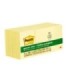 3M Canada Post-it Notes -Yellow 1.375x1.875" 100 Sht/Pad-36pk/cs, Case: 36