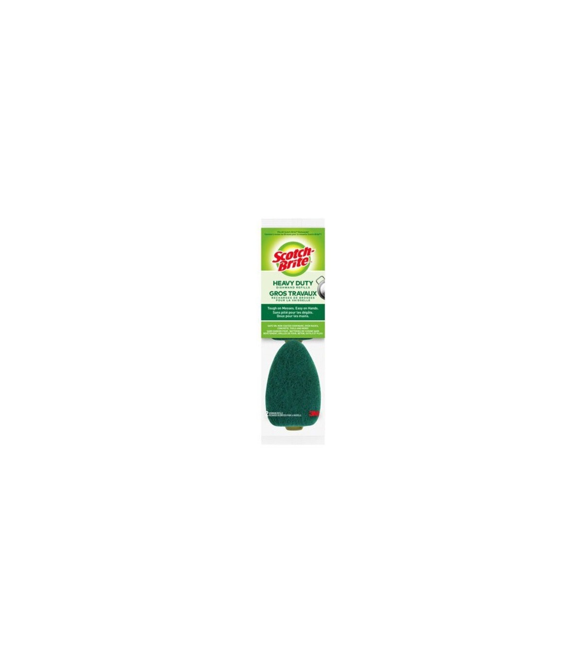 3M Canada SB HD Dishwand Refill 2/pk/12pk/cs [SB481], Case: 12