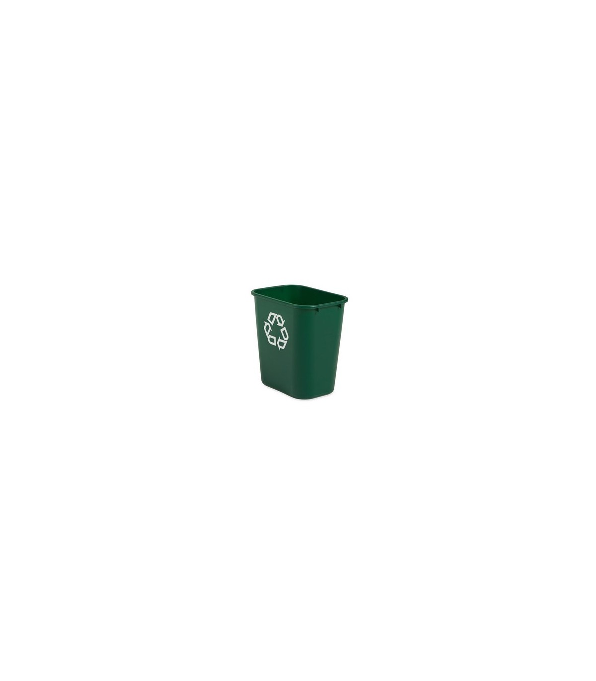 Rubbermaid FG295606GRN Wastebasket - Vanity 28 1/8qt - 26.6L w/Recycle- Green, Price Per EA - FG295606GRN -  - [unit price]