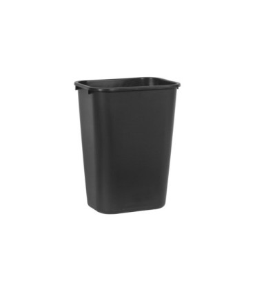 Rubbermaid FG295700BLA Wastebasket - Vanity 41 1/4qt - 39L - Black, Price Per EA - FG295700BLA -  - [unit price]