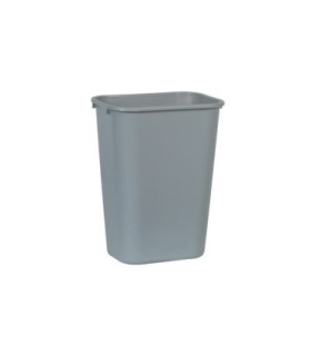 Rubbermaid FG295700GRAY Wastebasket - Vanity 41 1/4qt - 39L - Gray, Price Per EA - FG295700GRAY -  - [unit price]