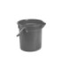 Rubbermaid FG296300GRAY Bucket - Brute Round 10qt - 9.5L - Gray, Price Per EA - FG296300GRAY -  - [unit price]