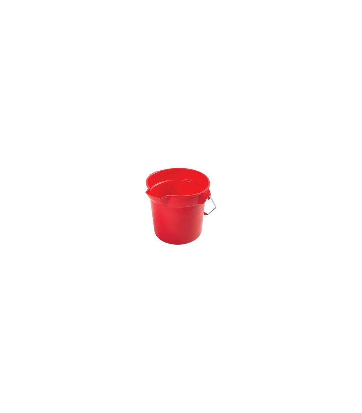Rubbermaid FG296300RED Bucket - Brute Round 10qt - 9.5L - Red, Price Per EA - FG296300RED -  - [unit price]