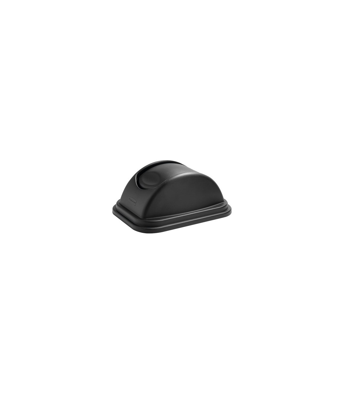 Rubbermaid FG306700BLA Untouchable Top Swing - Rectangle Fits 2957 - Black, Price Per EA - FG306700BLA -  - [unit price]