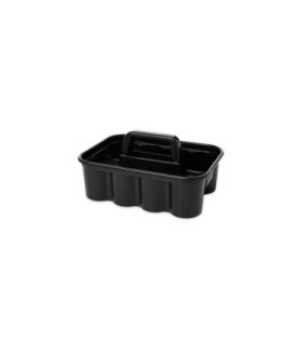 Rubbermaid FG315488BLA Carry Caddy - Divided Section Deluxe - Black, Price Per EA - FG315488BLA -  - [unit price]
