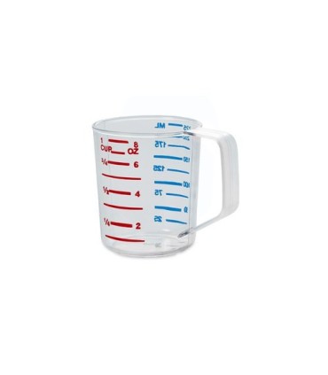 Rubbermaid FG321000CLR Measuring Cup 1Cup/0.2L - Clear, Price Per EA - FG321000CLR -  - [unit price]