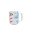 Rubbermaid FG321000CLR Measuring Cup 1Cup/0.2L - Clear, Price Per EA