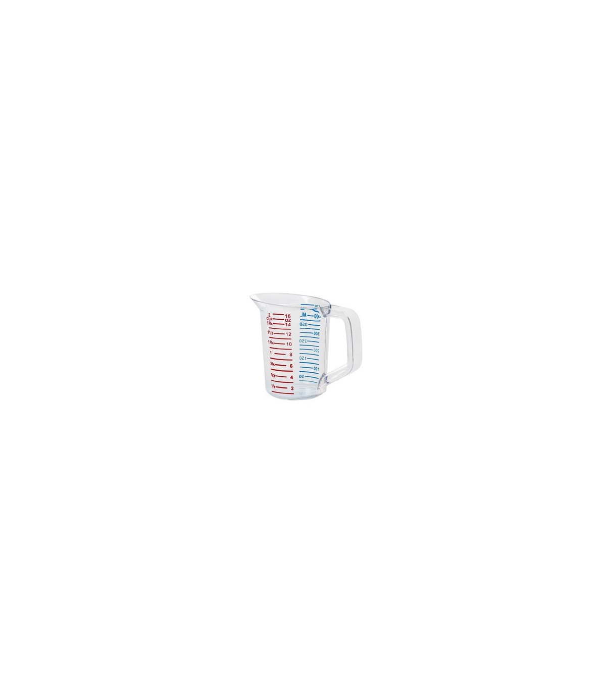 Rubbermaid FG321500CLR Measuring Cup 1pt/0.5L - Clear, Price Per EA - FG321500CLR -  - [unit price]