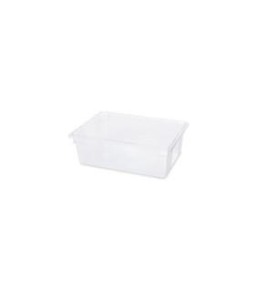 Rubbermaid FG330000CLR Carb-x Food/Tote Box 26x18x9" - 12.5G - Clear, Price Per EA - FG330000CLR -  - [unit price]