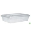 Rubbermaid FG330200CLR Carb-x Lid for Food/Tote Box 26x18" - Clear, Price Per EA