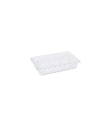 Rubbermaid FG330300CLR Carb-x Colander/Drain Tray For 26x18" - Clear, Price Per EA - FG330300CLR -  - [unit price]