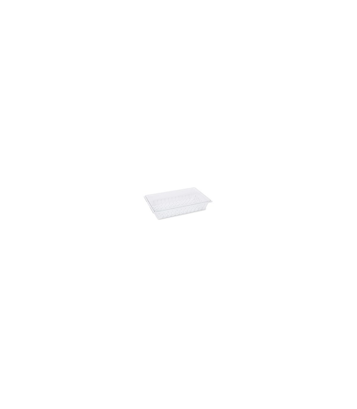 Rubbermaid FG330400CLR Carb-x Food/Tote Box 18x12x9" - 5G - Clear, Price Per EA - FG330400CLR -  - [unit price]