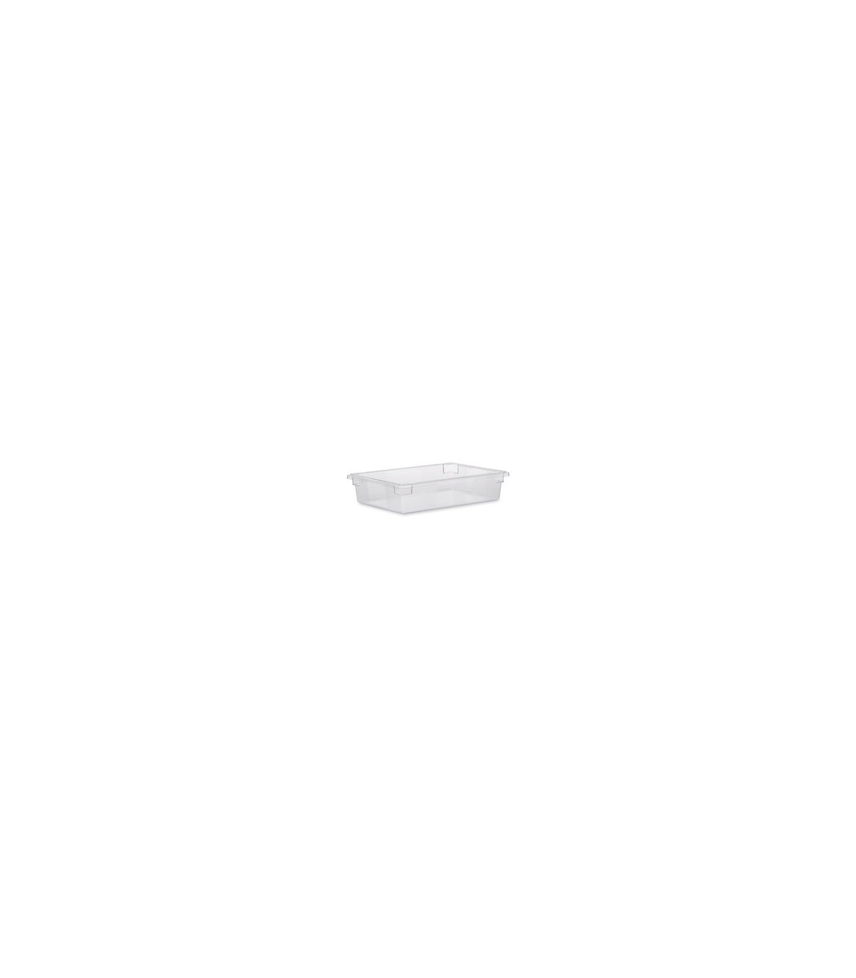 Rubbermaid FG330800CLR Carb-x Food/Tote Box 26x18x6" - 8.5G - Clear, Price Per EA - FG330800CLR -  - [unit price]