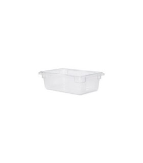 Rubbermaid FG330900CLR Carb-x Food/Tote Box 18x12x6" - 3.5G - Clear, Price Per EA - FG330900CLR -  - [unit price]