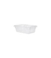Rubbermaid FG330900CLR Carb-x Food/Tote Box 18x12x6" - 3.5G - Clear, Price Per EA