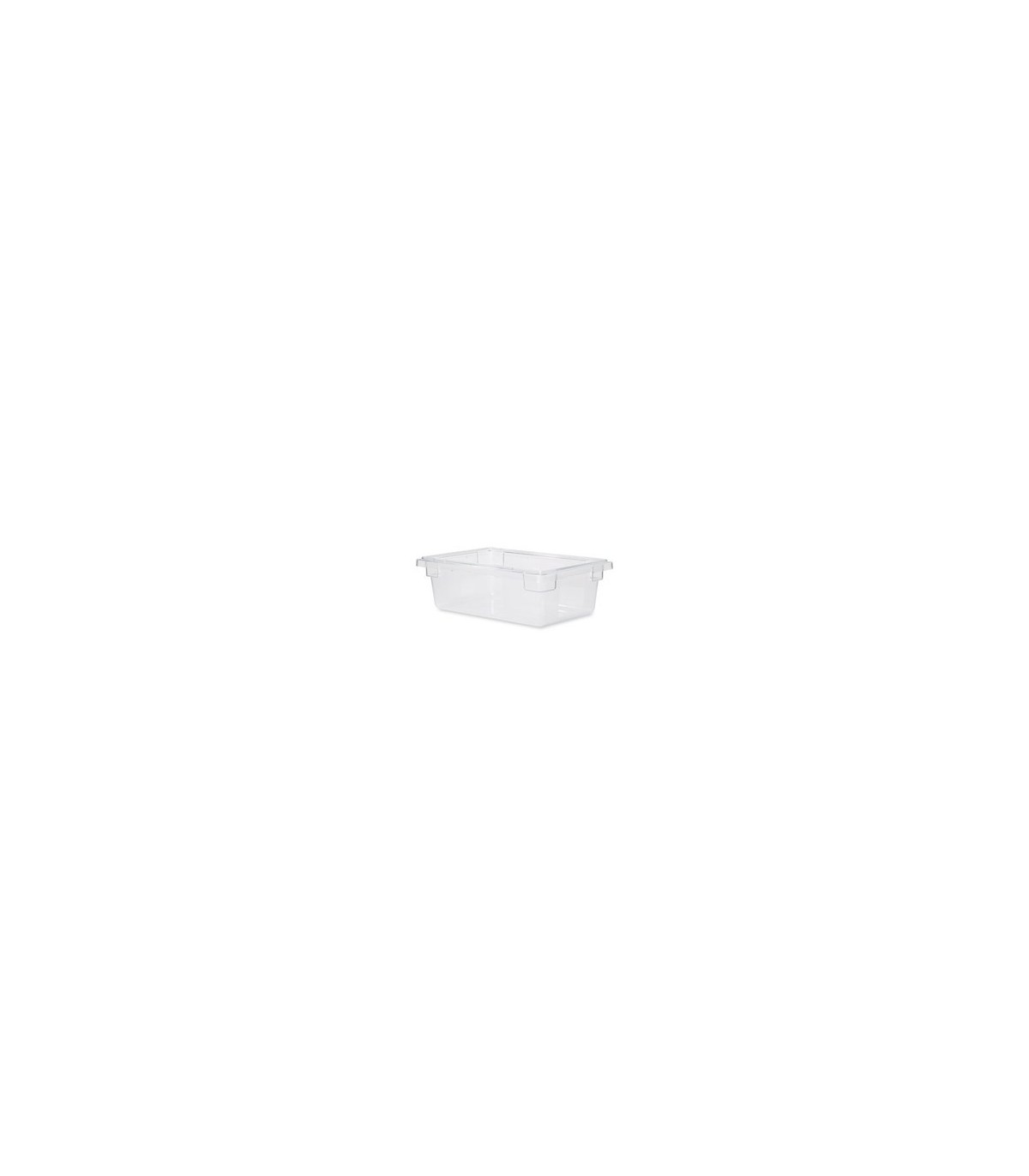 Rubbermaid FG330900CLR Carb-x Food/Tote Box 18x12x6" - 3.5G - Clear, Price Per EA - FG330900CLR -  - [unit price]