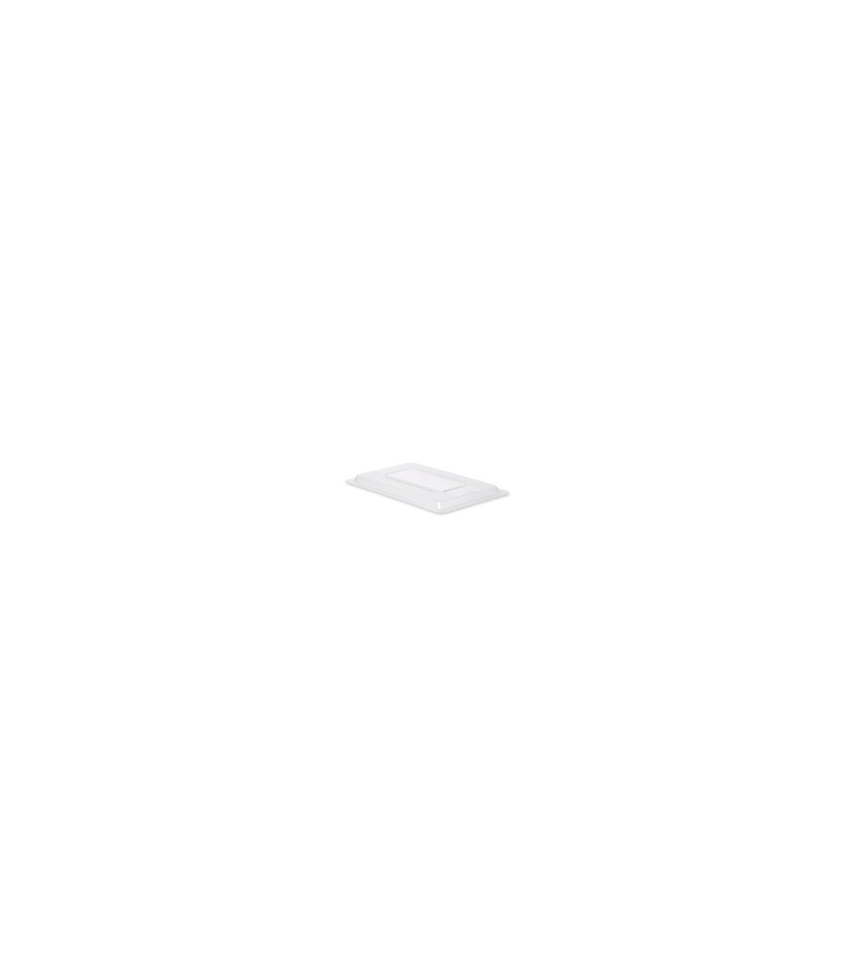 Rubbermaid FG331000CLR Carb-x Lid for Food/Tote Box 18x12" - Clear, Price Per EA - FG331000CLR -  - [unit price]