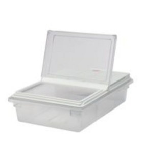 Rubbermaid FG331100CLR Final Sale: Prosave Dual Action Lid 26x18"- Clear, Price Per EA - FG331100CLR -  - [unit price]