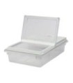 Rubbermaid FG331100CLR Final Sale: Prosave Dual Action Lid 26x18"- Clear, Price Per EA