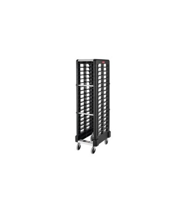 Rubbermaid FG331700BLA SOP: Max System Rack - 18 Slot Endload - Black, Price Per EA - FG331700BLA -  - [unit price]