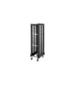 Rubbermaid FG331700BLA SOP: Max System Rack - 18 Slot Endload - Black, Price Per EA