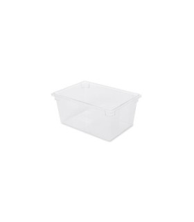 Rubbermaid FG332800CLR Carb-x Food/Tote Box 16 5/8G - 26x18x12" - Clear, Price Per EA - FG332800CLR -  - [unit price]