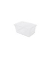 Rubbermaid FG332800CLR Carb-x Food/Tote Box 16 5/8G - 26x18x12" - Clear, Price Per EA