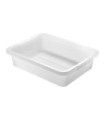 Rubbermaid FG334992WHT Dur-x Bus/Utility Box 4 5/8G - White, Price Per EA