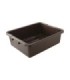 Rubbermaid FG335192BRN Dur-x Undivided Bus/Utility Box 7 5/8G - Brown, Price Per EA - FG335192BRN -  - [unit price]