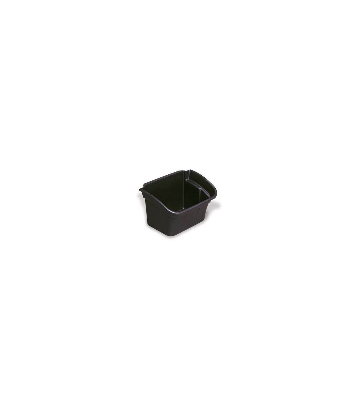 Rubbermaid FG335488BLA Refuse/Utility Bin 4G - Black, Price Per EA - FG335488BLA -  - [unit price]