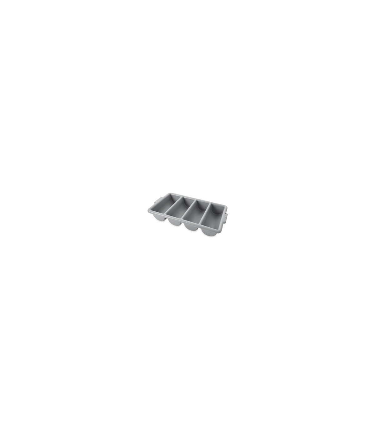 Rubbermaid FG336200GRAY Cutlery Bin 4 Compartments - Gray, Price Per EA - FG336200GRAY -  - [unit price]