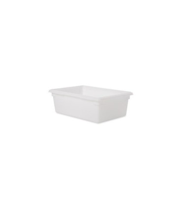 Rubbermaid FG350000WHT Dur-x Food/Tote Box - 26x18x9" - 12.5G - White, Price Per EA - FG350000WHT -  - [unit price]