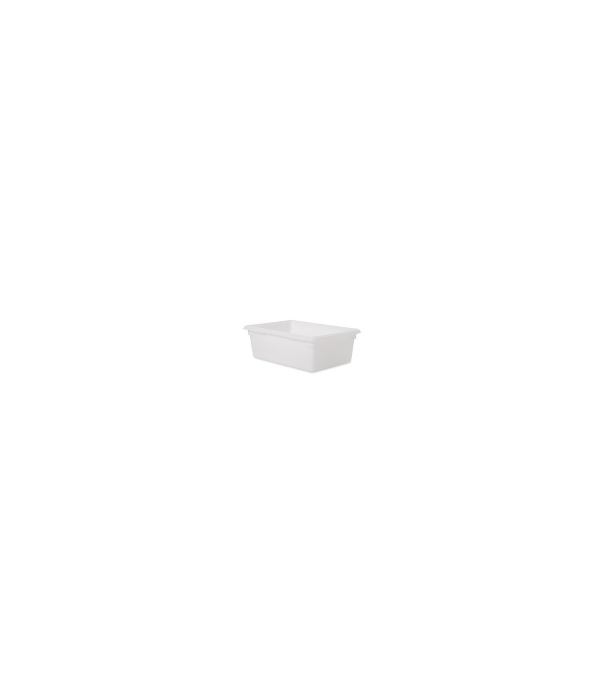 Rubbermaid FG350000WHT Dur-x Food/Tote Box - 26x18x9" - 12.5G - White, Price Per EA - FG350000WHT -  - [unit price]