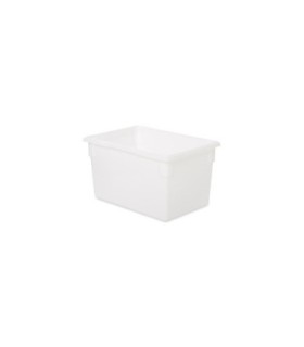 Rubbermaid FG350100WHT Dur-x Food/Tote Box 26x18x15" - 21.5G - White, Price Per EA - FG350100WHT -  - [unit price]