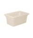 Rubbermaid FG350400WHT Dur-x Food/Tote Box 18x12x9" - 5G - White, Price Per EA - FG350400WHT -  - [unit price]