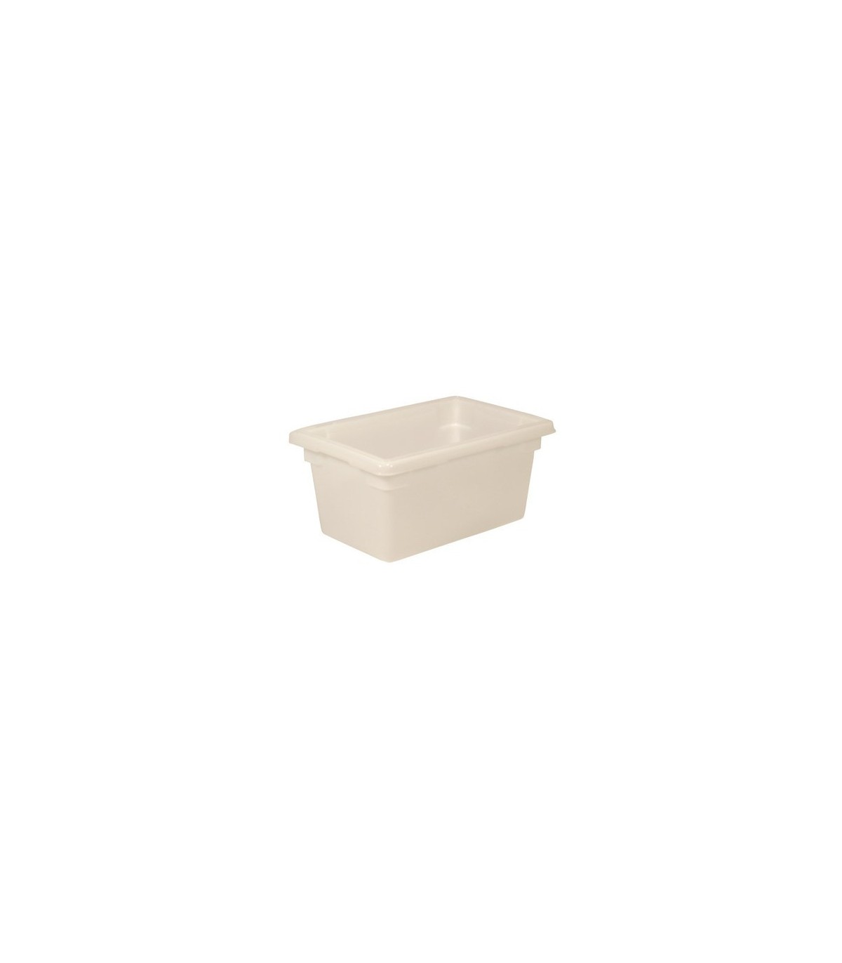 Rubbermaid FG350400WHT Dur-x Food/Tote Box 18x12x9" - 5G - White, Price Per EA - FG350400WHT -  - [unit price]