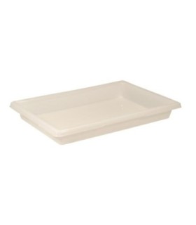 Rubbermaid FG350600WHT Dur-x Food/Tote Box 26x18x3.5" - 5G - White, Price Per EA - FG350600WHT -  - [unit price]