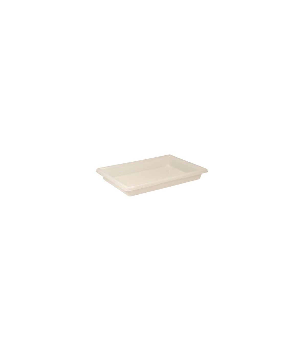 Rubbermaid FG350600WHT Dur-x Food/Tote Box 26x18x3.5" - 5G - White, Price Per EA - FG350600WHT -  - [unit price]